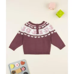 Prenatal Jersey niña rosa con gatitos