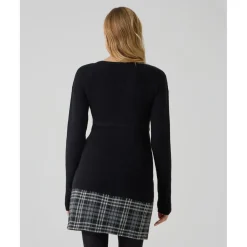 Prenatal Jersey premamá negro tricot con cordón* Premamá·Moda|Moda·Prendas De Punto