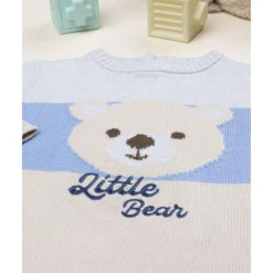 Prenatal Jersey tricot niño azul/beige* Niño·Bebé Niño 3-36 Meses|Bebé Niño 3-36 Meses·Jerséis Y Cardigans