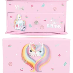 DEPESCHE Joyero pequeño Ylvi rosa