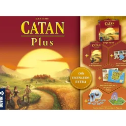 DEVIR Juego de Mesa Catan Deluxe Edición Completa ㅤ