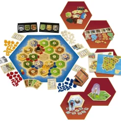 DEVIR Juego de Mesa Catan Deluxe Edición Completa ㅤ