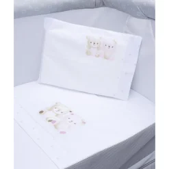 Prenatal Juego de Sábanas Cuna 3 Piezas "Ositos" (Niña)* Ropa De Cama·Sábanas Y Mantas|Recién Nacido·Ropa De Cama