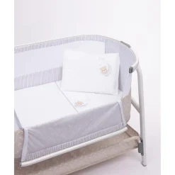 Prenatal Juego de Sábanas Universal para Cuna/Cochecito 3 Piezas "Osito"* Ropa De Cama·Sábanas Y Mantas|Recién Nacido·Ropa De Cama