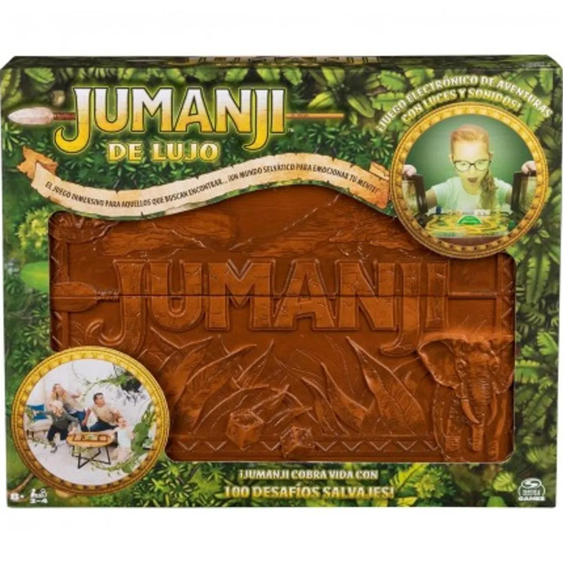 SPIN MASTER Jumanji Deluxe - Juego de Mesa Electrónico