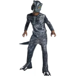 RUBIE'S Jurassic World - Disfraz infantil Velociraptor 8-10 años* Disfraces|Halloween