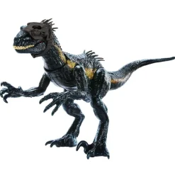 MATTEL Jurassic World - Figura de dinosaurio Jurassic World Indoraptor con equipo de ataque y seguimiento ㅤ* Figuras De Acción