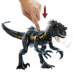 MATTEL Jurassic World - Figura de dinosaurio Jurassic World Indoraptor con equipo de ataque y seguimiento ㅤ* Figuras De Acción