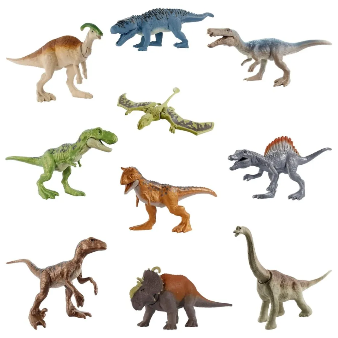 JURASSIC WORLD - Mini dinosaurio de acción (varios modelos)* Figuras De Acción