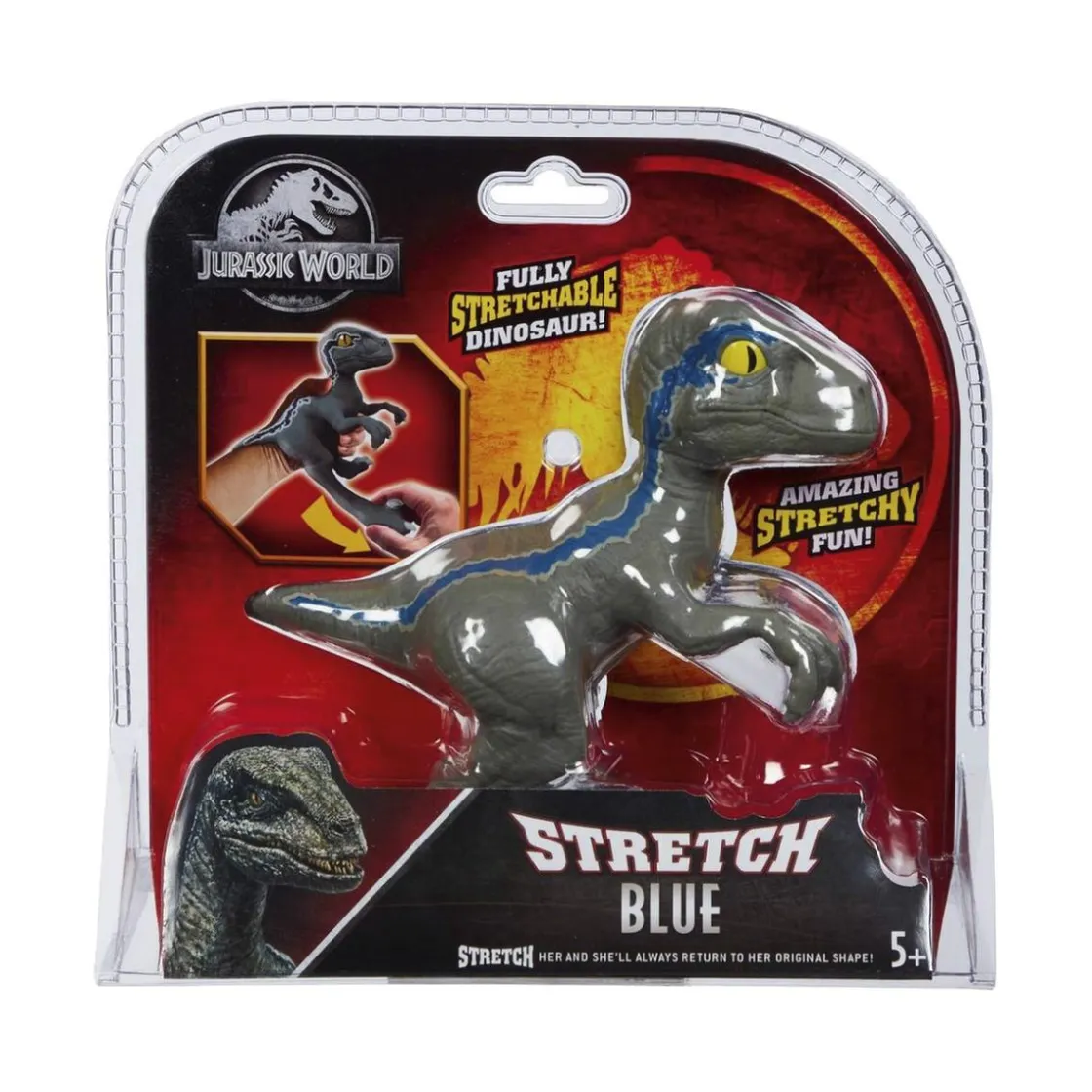 JURASSIC WORLD - Velociraptor Blue Stretch