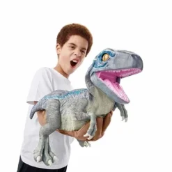 WOW STUFF Jurassic World - Dinosaurio Real FX Baby Blue