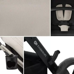 KINDERKRAFT - Trio Moov 2 Moonlight Grey* Trío Y Accesorios·Trío Y Dúo