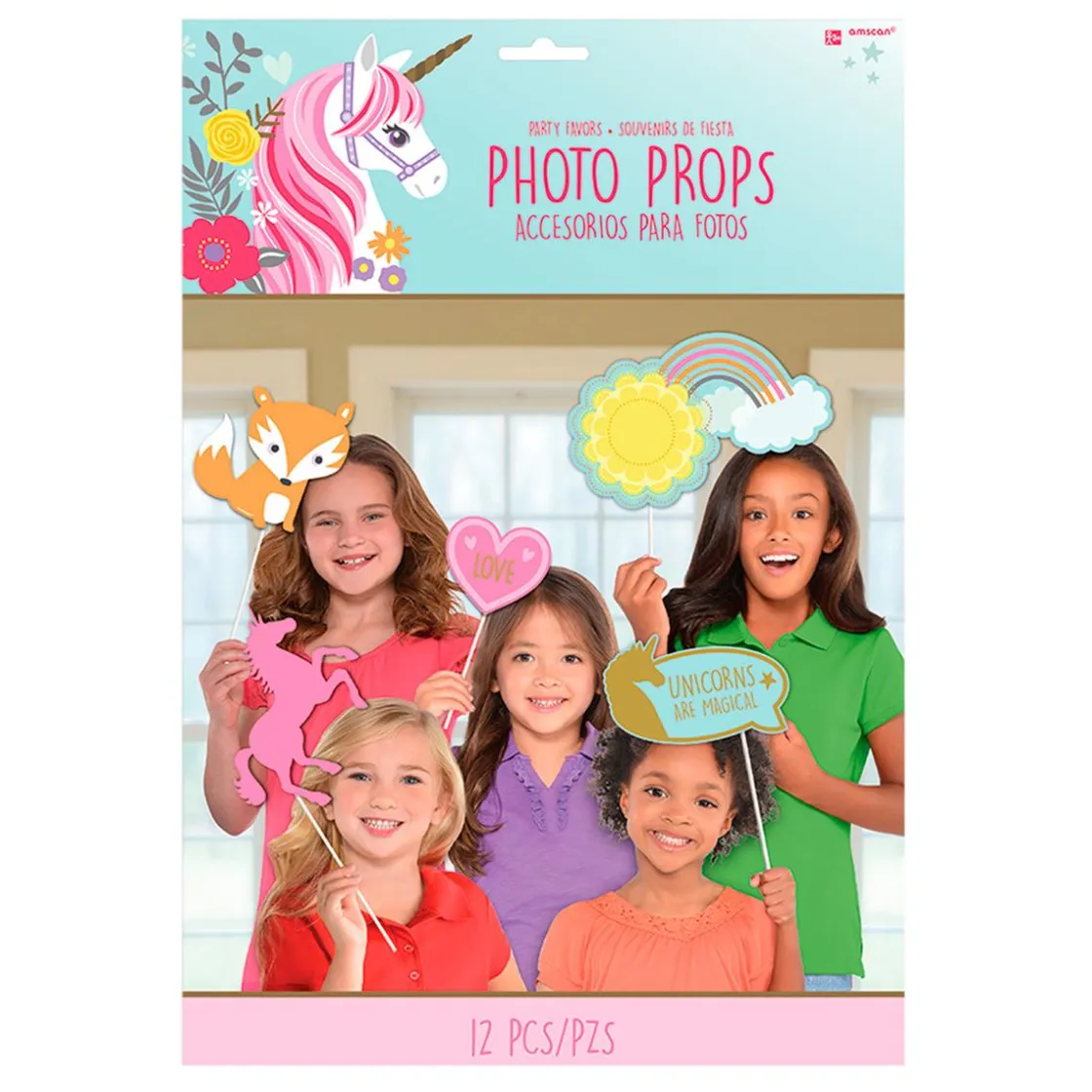LIRAGRAM Kit para Photocall de Unicornios* Artículos De Fiesta Y Regalos