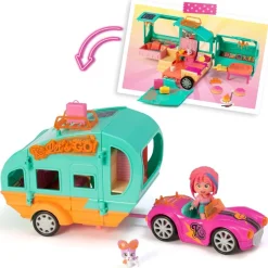KOOKYLOOS - La Kooky Caravana de Mia* Coleccionables Y Mini Mundos