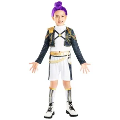 RUBIE´S K-pop Demon Hunters - Disfraz Rumi Golden Deluxe - Talla XS (5-6 años)