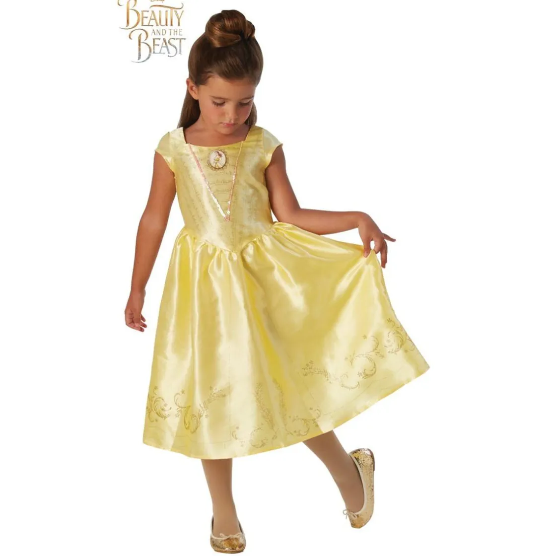 RUBIE'S La Bella y la Bestia - Bella - Disfraz infantil 5-6 años