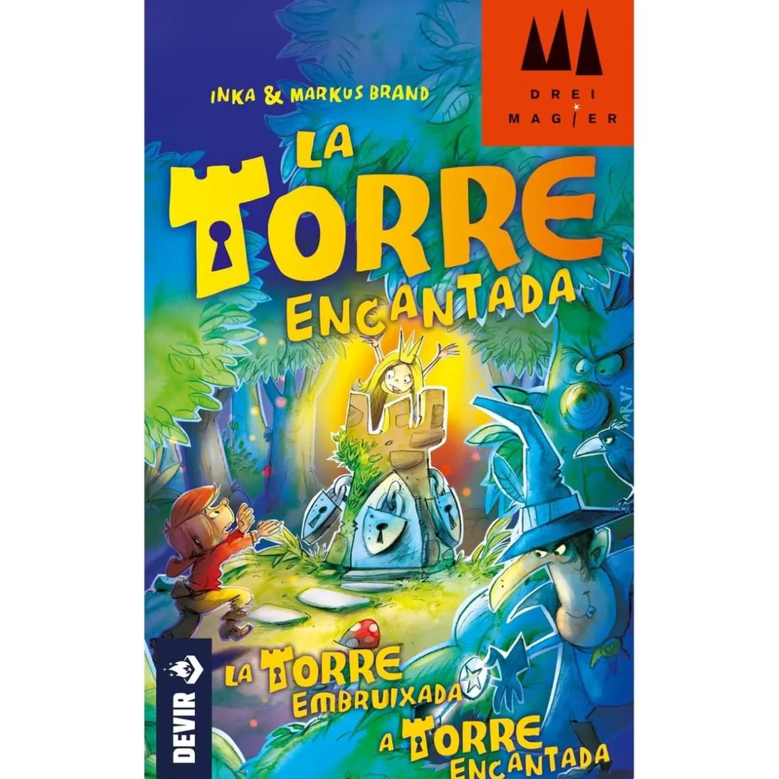 DEVIR La Torre Encantada Juego Mesa ㅤ