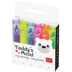 TOYS "R" US Legami - Set de 6 mini subrayadores Teddy's Moon* Estilo De Vida