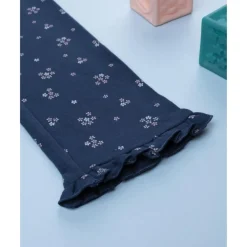 Prenatal Legging azul con micro flores para niña* Niña 2-10 Años·Leggings Y Faldas|Niña·Niña 2-10 Años