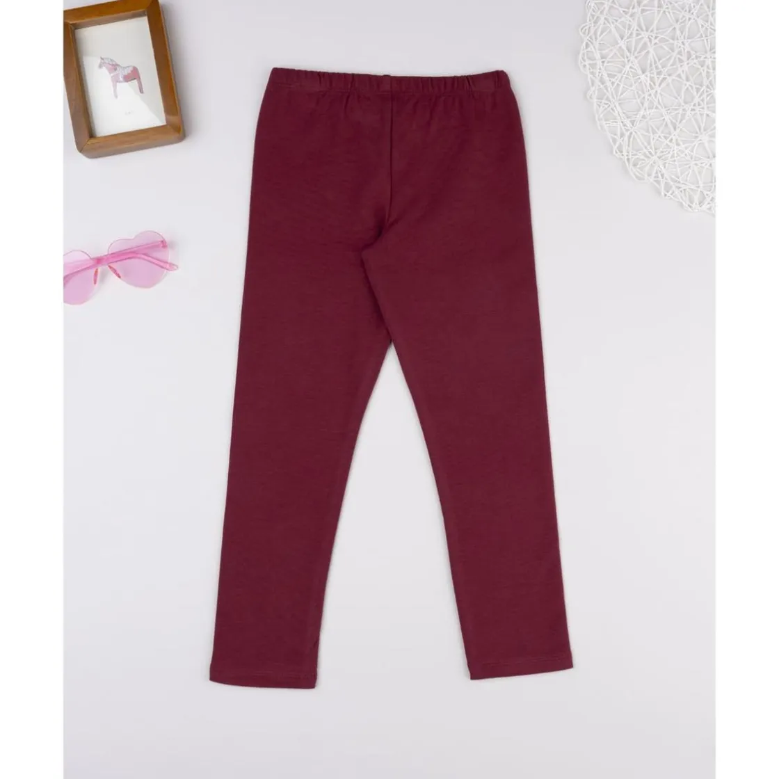 Prenatal Legging de niña burdeos* Niña·Niña 2-10 Años|Niña 2-10 Años·Leggings Y Faldas