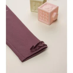 Prenatal Leggings de niña rosa con bordado de conejito* Niña·Bebé Niña 3-36 Meses|Bebé Niña 3-36 Meses·Leggings Y Faldas