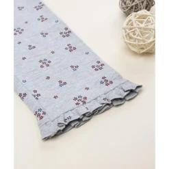 Prenatal Leggings grises de niña con estampado floral allover* Niña·Niña 2-10 Años|Niña 2-10 Años·Leggings Y Faldas