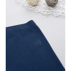 Prenatal Leggings niña azul con corazón* Niña 2-10 Años·Leggings Y Faldas|Niña·Niña 2-10 Años