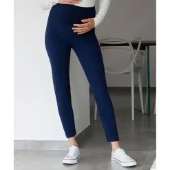 Prenatal Leggings premamá en tejido french terry azul oscuro