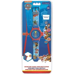 LEXIBOOK - Patrulla Canina - Reloj proyector digital con 20 proyecciones