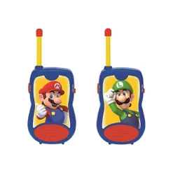 LEXIBOOK - Walkie-talkies Super Mario* Electrónicos
