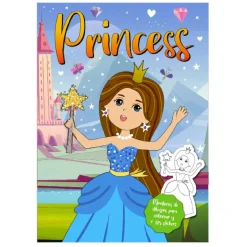 TOYS "R" US Libro para colorear Princesas o Sirenas con 125 pegatinas (Varios modelos)* Juguetes Educativos Y Libros