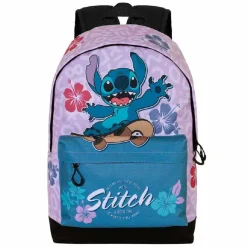 KARACTER MANIA Lilo & Stitch - Mochila 44cm HS Fan 2.2 - Skate* Material Escolar