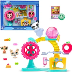LITTLEST PET SHOP - Hora de la diversión Playset* Coleccionables Y Mini Mundos