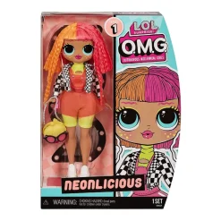LOL SURPRISE - Neonlicious - Muñeca OMG Serie 1* Coleccionables Y Mini Mundos