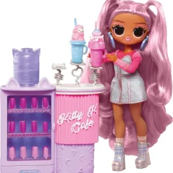 LOL SURPRISE L.O.L. Surprise! - OMG Sweet Nails Pop - Kitty K Café* Coleccionables Y Mini Mundos