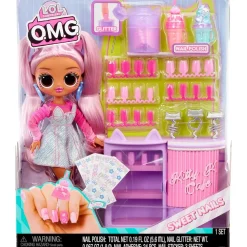 LOL SURPRISE L.O.L. Surprise! - OMG Sweet Nails Pop - Kitty K Café* Coleccionables Y Mini Mundos