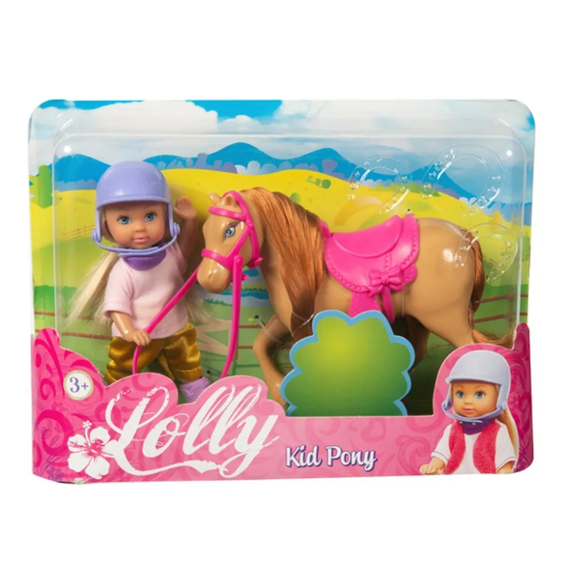 LOLLY - Muñeca Kid pony ㅤ