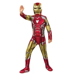 RUBIE'S Los Vengadores - Disfraz Infantil Iron Man Endgame 5-6 años* Disfraces|Halloween