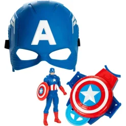 CAPITAN AMERICA Los Vengadores - Set de ataque supremo del Capitán América* Figuras De Acción