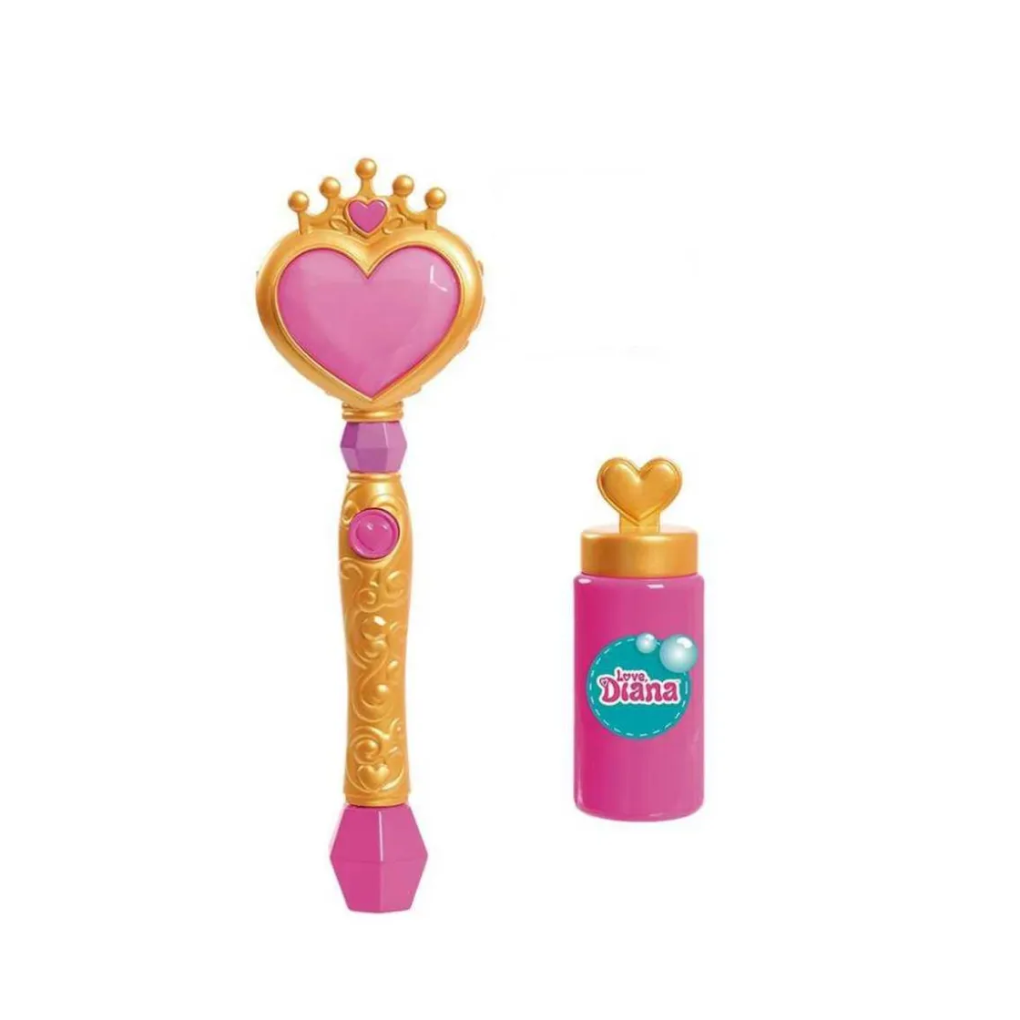 FAMOSA Love Diana - Varita de burbujas con luz* Muñecas