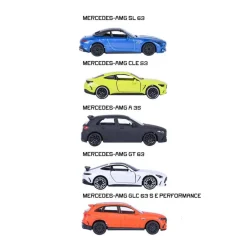 MAJORETTE - Pack 5 coches Mercedes AMG* Vehículos Y Circuitos