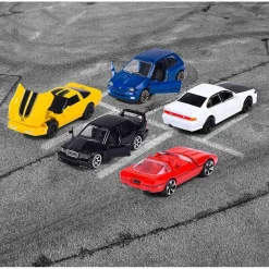 MAJORETTE TOYS Majorette - Pack de 5 coches de metal escala 1:64, edición clásicos años 90 ㅤ* Vehículos Y Circuitos
