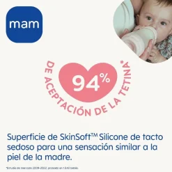 MAM - Biberón Easy Start anticólicos 320ml Azul