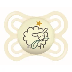 MAM - Chupete Perfect Night silicona brillante 2-6 meses neutro* Biberones Y Chupetes·Chupetes