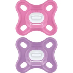 MAM - Pack 2 chupetes Comfort silicona 0-3 meses rosa* Biberones Y Chupetes·Chupetes