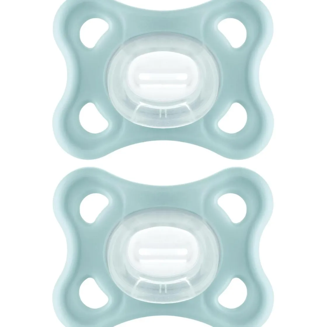 MAM - Pack 2 chupetes Comfort Silicona 3-12 meses - Verde