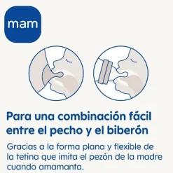 MAM - Pack 2 tetinas silicona nº 2