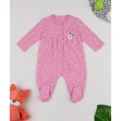 Prenatal Mameluco niña rosa margaritas