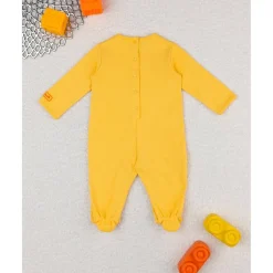 Prenatal Mameluco unisex amarillo baby smile