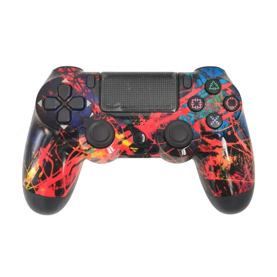 KLACK EUROPE Mando Bluetooth inalámbrico para PS4 negro